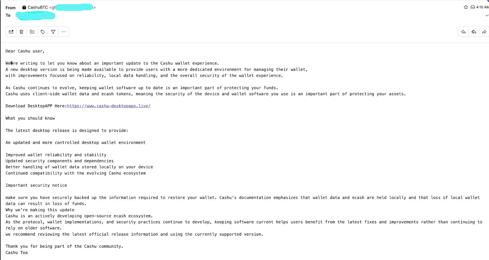 fake emails